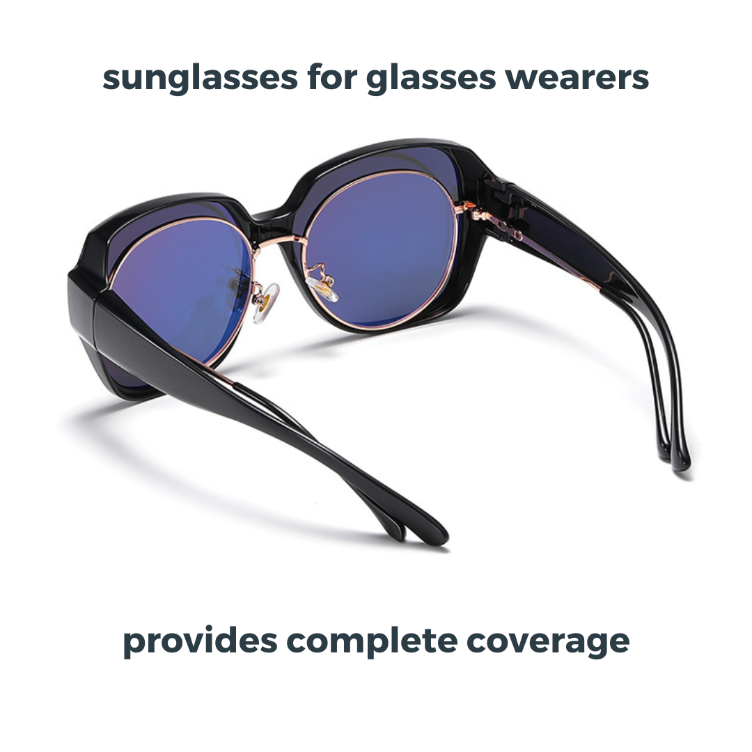 Trendige Sonnenbrille für den Sonnenschutz
